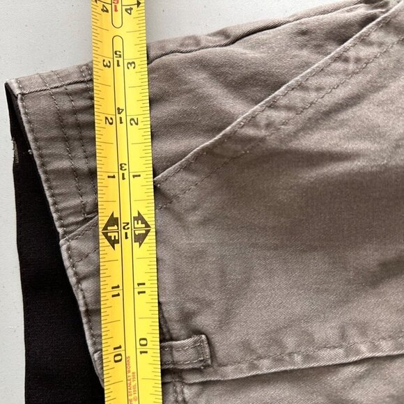 Democracy AbSolution Khaki Green Jeans Cropped Size 6 - Picture 10 of 13